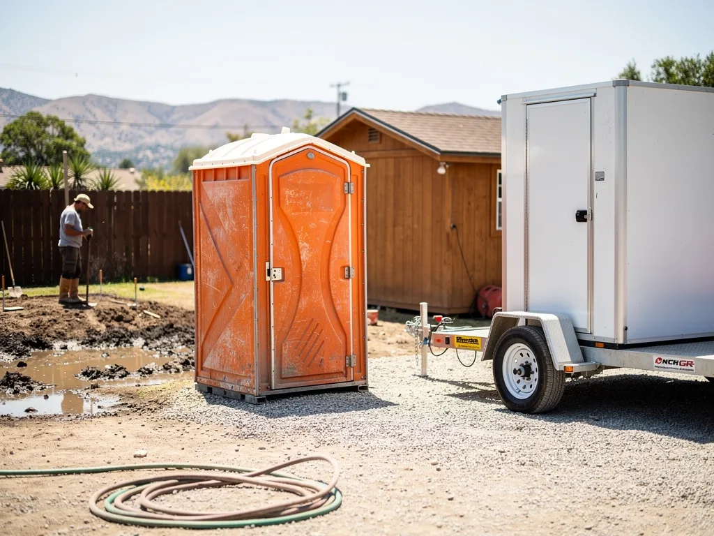 DIY vs when to call a pro for porta potty needs in Banning