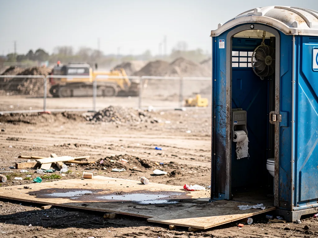 Warning signs of a failing porta potty rental