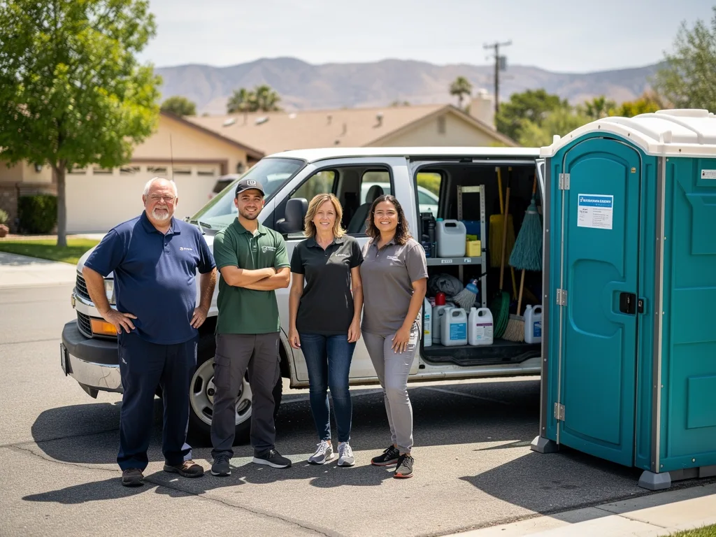 Porta Potty Rental Banning Co team